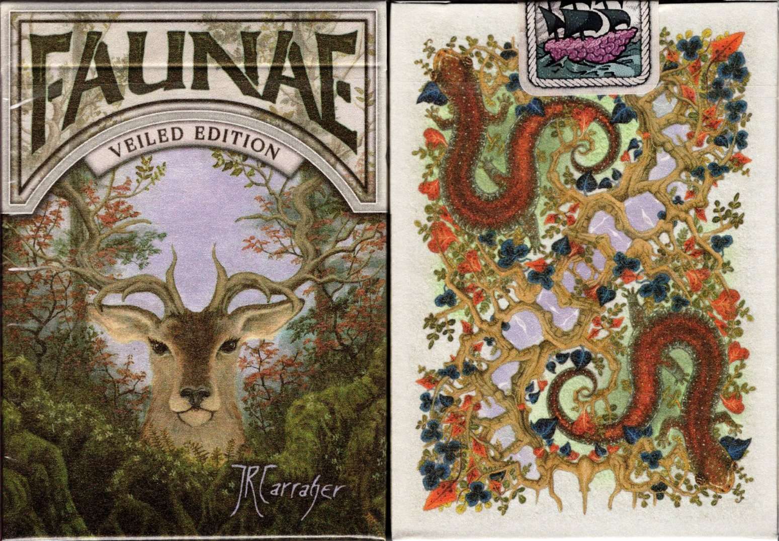 PlayingCardDecks.com-Faunae Playing Cards USPCC: Veiled
