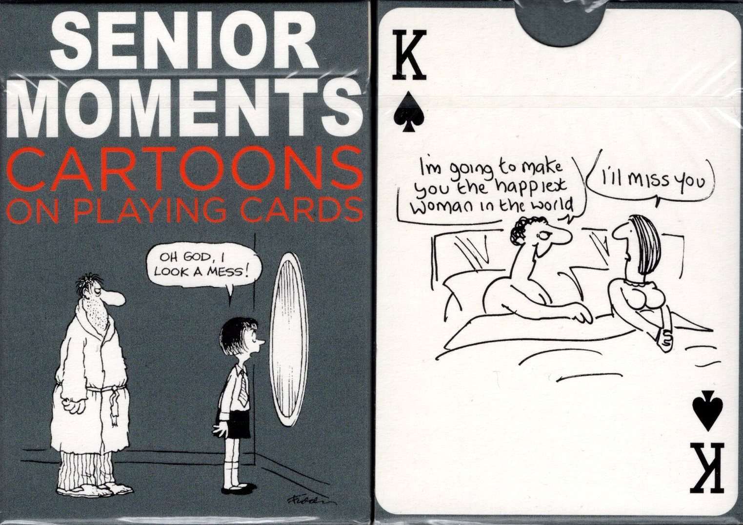 Senior Moments Playing Cards by Piatnik A Lighthearted Take on Aging