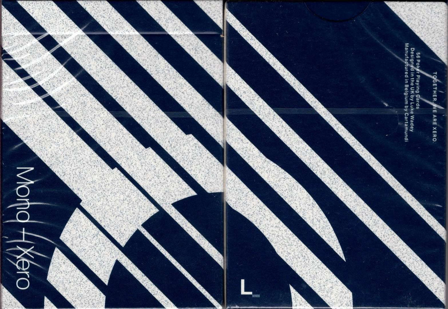PlayingCardDecks.com-Mono Xero Playing Cards Cartamundi: Xero Blue
