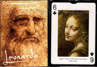 PlayingCardDecks.com-Leonardo Da Vinci Playing Cards Piatnik