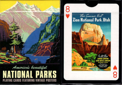 PlayingCardDecks.com-National Parks Playing Cards Piatnik