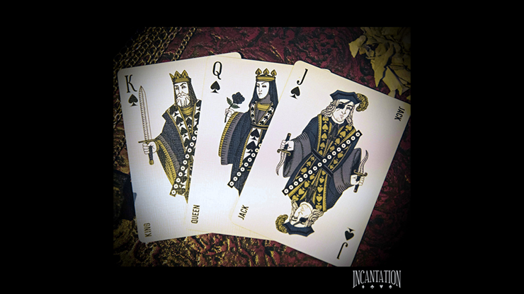 PlayingCardDecks.com-Incantation Midnight Playing Cards Cartamundi