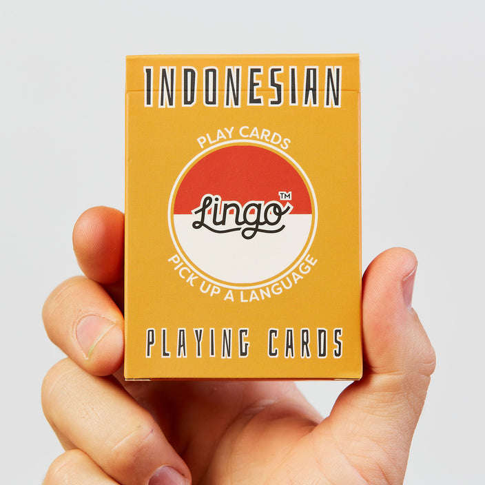 PlayingCardDecks.com-Indonesian Lingo Playing Cards