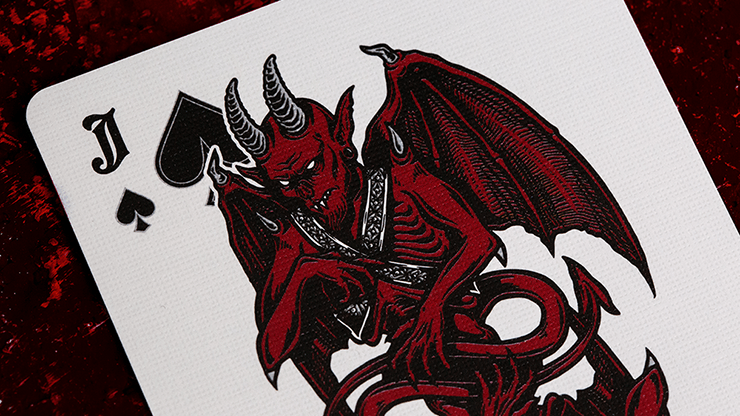 PlayingCardDecks.com-Inferno Bloodborne Foiled Playing Cards TPCC
