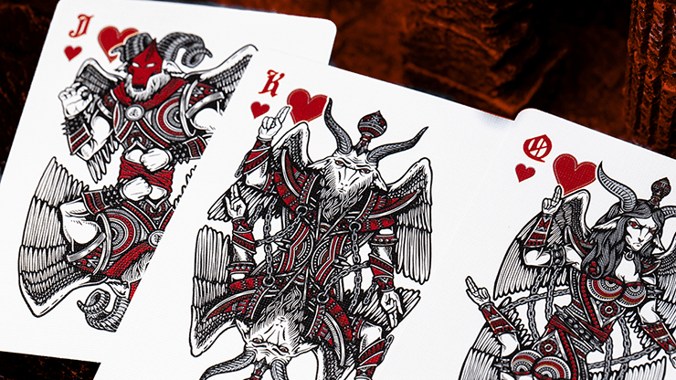 PlayingCardDecks.com-Inferno Bloodborne Foiled Playing Cards TPCC
