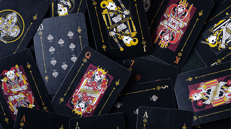PlayingCardDecks.com-INFINITUM Midnight Black Playing Cards WJPC