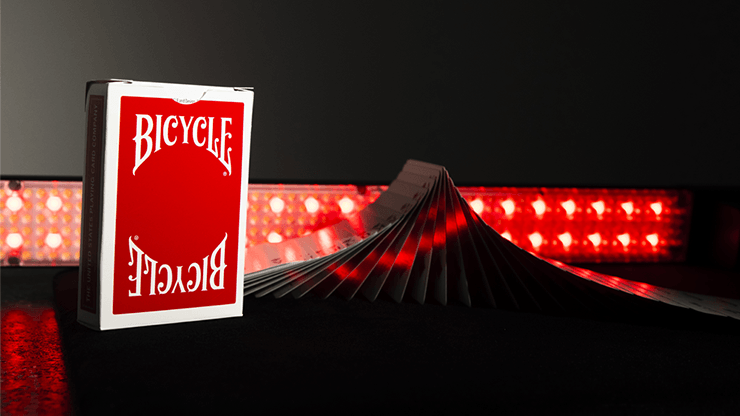 PlayingCardDecks.com-Insignia Back Red Bicycle Playing Cards