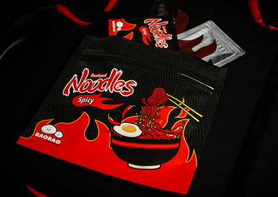 PlayingCardDecks.com-Instant Noodles Spicy Playing Cards USPCC