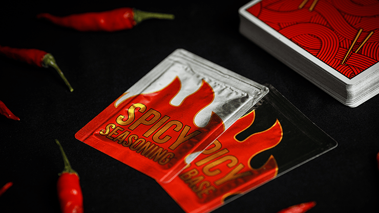 PlayingCardDecks.com-Instant Noodles Spicy Playing Cards USPCC
