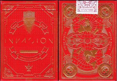 PlayingCardDecks.com-Invasion Blood Playing Cards EPCC