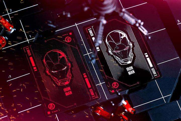 PlayingCardDecks.com-Iron Man Mark 85 Playing Cards MPC