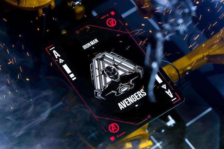 PlayingCardDecks.com-Iron Man Mark 85 Playing Cards MPC