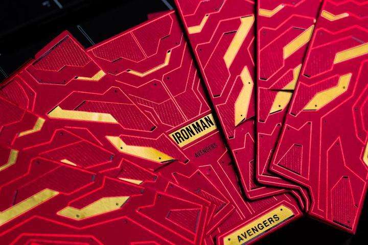 PlayingCardDecks.com-Iron Man Mark 85 Playing Cards MPC