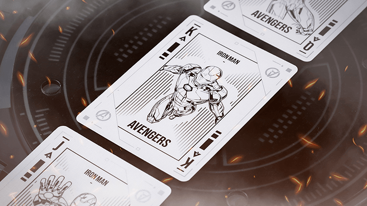 PlayingCardDecks.com-Iron Man MK1 Playing Cards USPCC