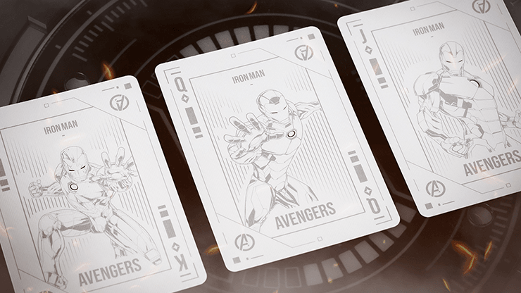 PlayingCardDecks.com-Iron Man MK1 Playing Cards USPCC
