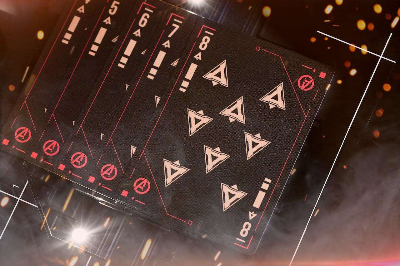 PlayingCardDecks.com-IRON MAN v2 Mark 50 Playing Cards TWPCC