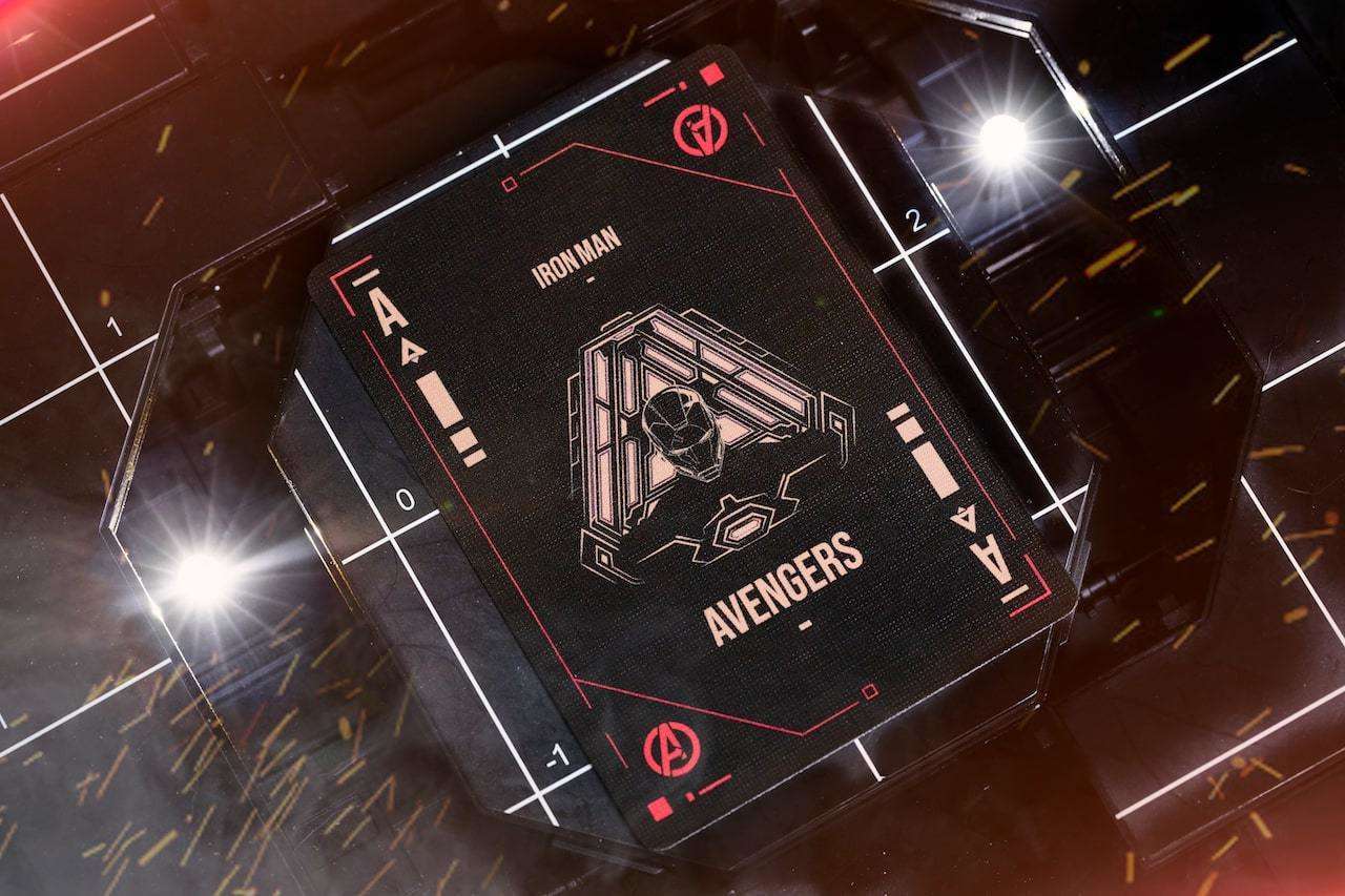 PlayingCardDecks.com-IRON MAN v2 Mark 50 Playing Cards TWPCC