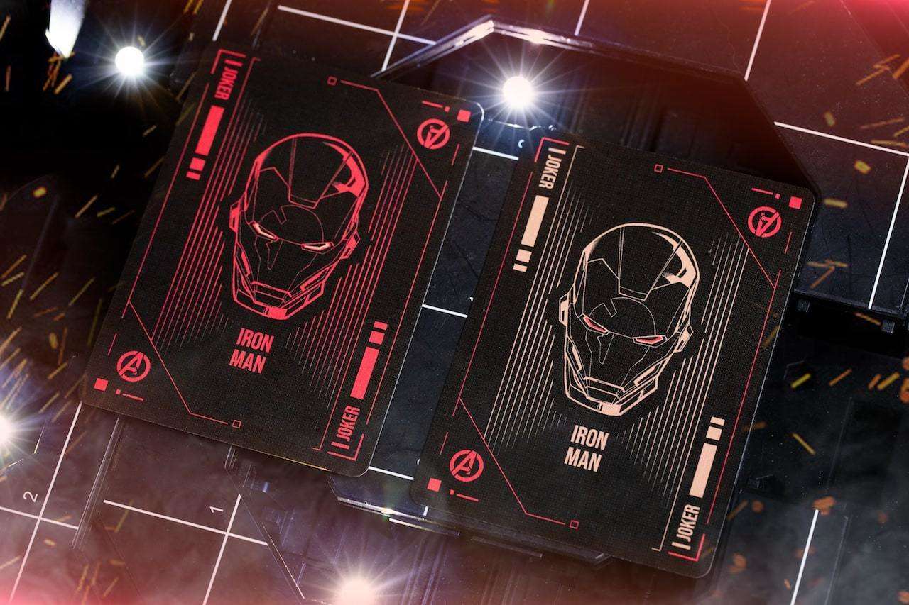 PlayingCardDecks.com-IRON MAN v2 Mark 50 Playing Cards TWPCC