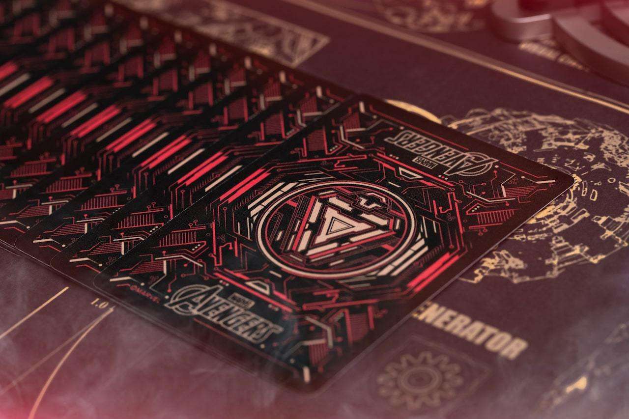 PlayingCardDecks.com-IRON MAN v2 Mark 50 Playing Cards TWPCC