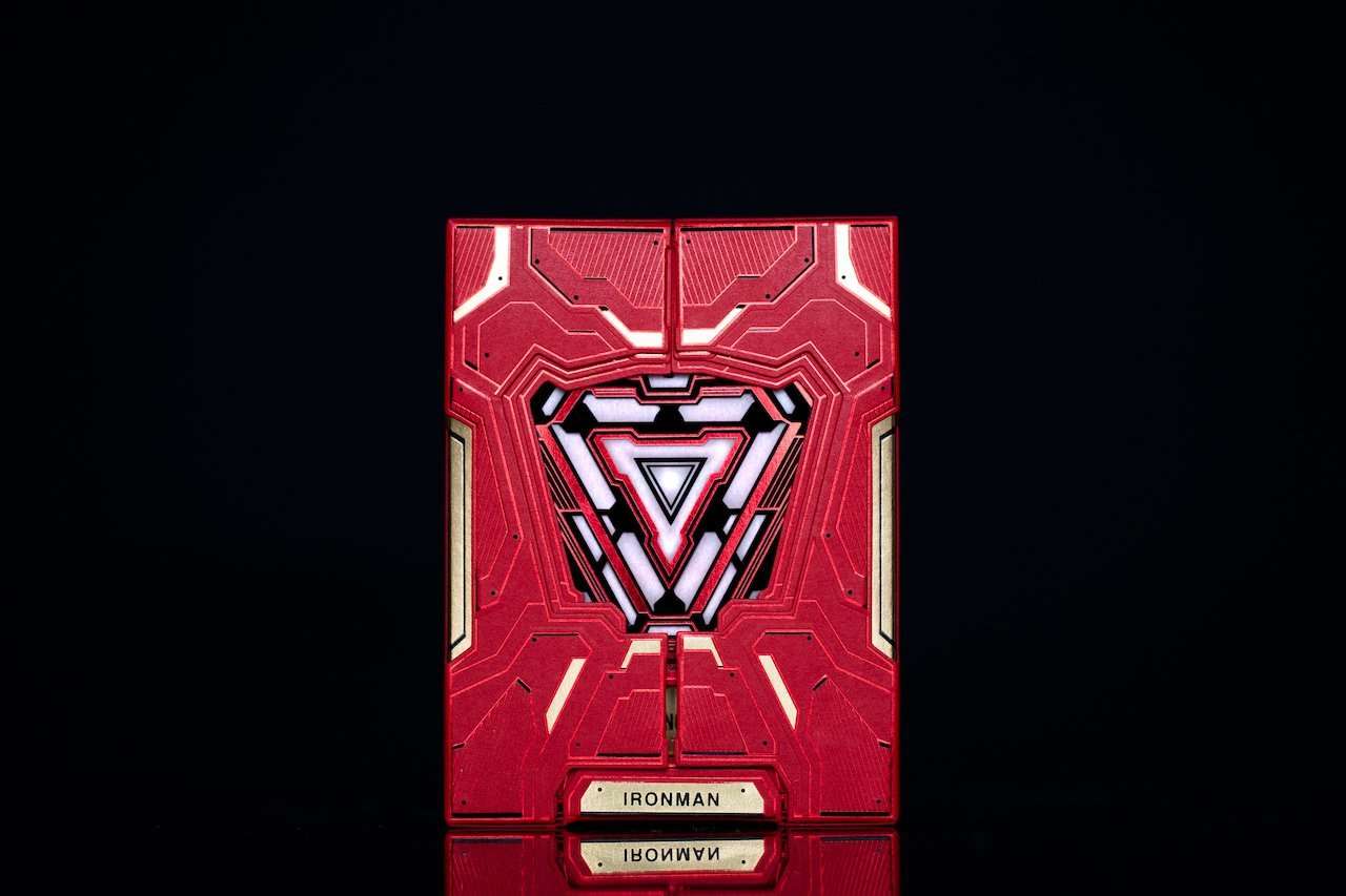 PlayingCardDecks.com-IRON MAN v2 Mark 50 Playing Cards TWPCC