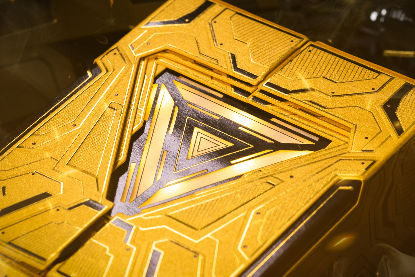 Iron Man Mark 21 Gold Playing Cards