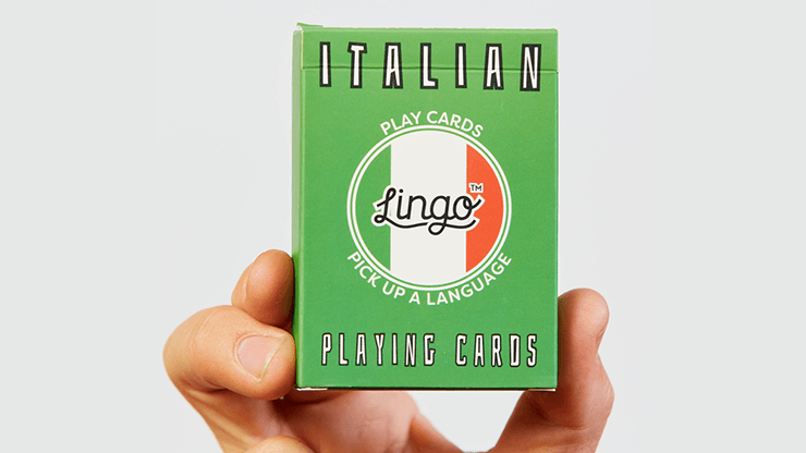 PlayingCardDecks.com-Italian Lingo Playing Cards