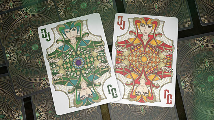 PlayingCardDecks.com-Jade Bicycle Playing Cards