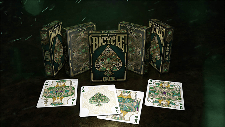 PlayingCardDecks.com-Jade Bicycle Playing Cards