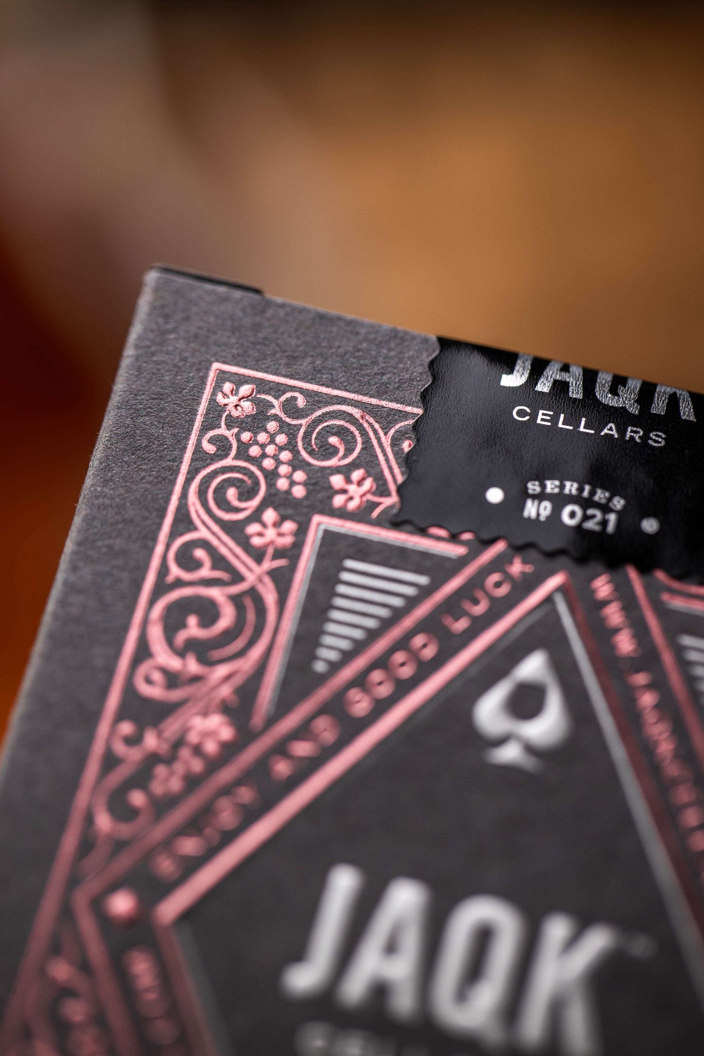PlayingCardDecks.com-JAQK Cellars Rose Playing Cards USPCC
