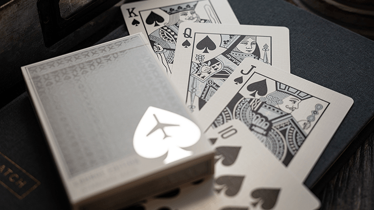 PlayingCardDecks.com-Jetsetter Jetway Silver Playing Cards EPCC