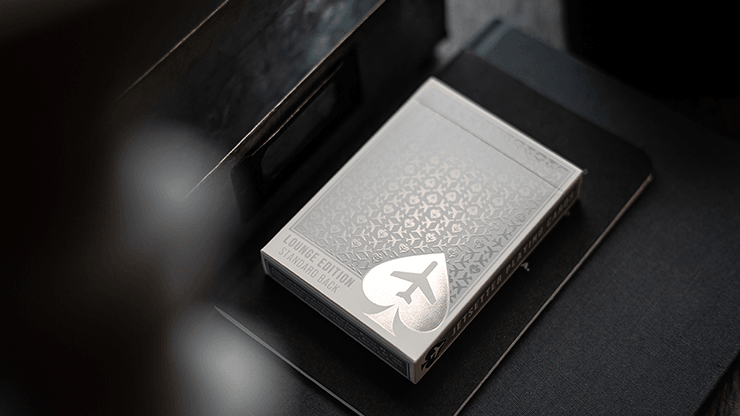 PlayingCardDecks.com-Jetsetter Jetway Silver Playing Cards EPCC