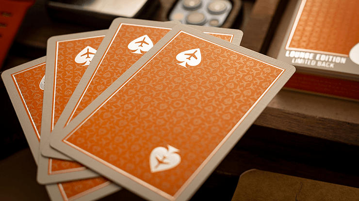 PlayingCardDecks.com-Jetsetter Limited Hangar Orange Playing Cards EPCC