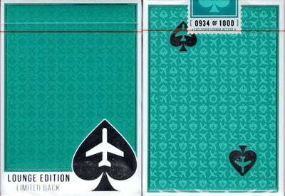 PlayingCardDecks.com-Jetsetter Limited Terminal Teal Playing Cards EPCC