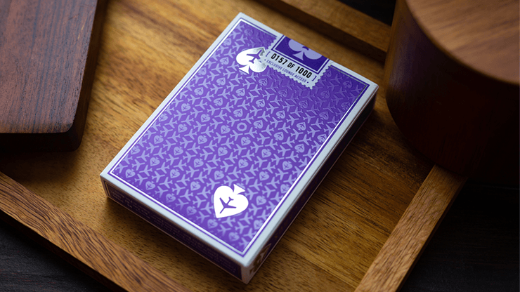 PlayingCardDecks.com-Jetsetter Lounge Limited Purple Playing Cards EPCC
