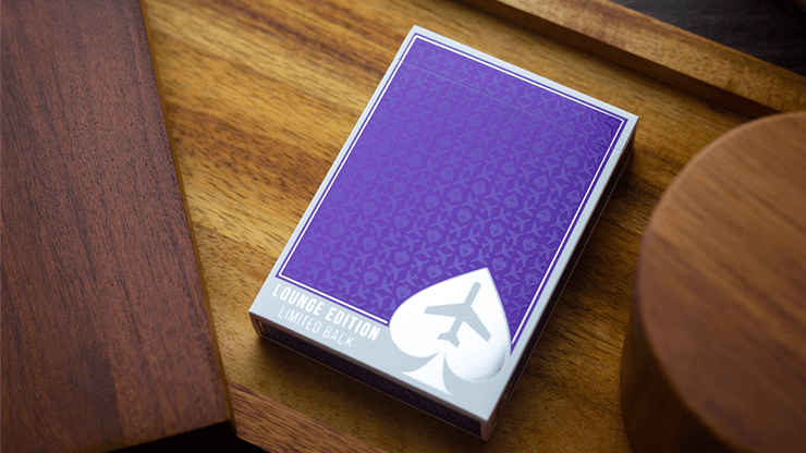 PlayingCardDecks.com-Jetsetter Lounge Limited Purple Playing Cards EPCC