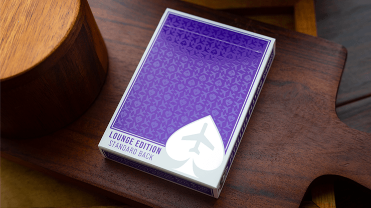 PlayingCardDecks.com-Jetsetter Lounge Purple Playing Cards EPCC