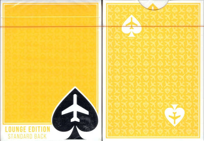 PlayingCardDecks.com-Jetsetter Lounge Yellow Playing Cards EPCC