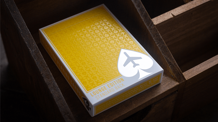 PlayingCardDecks.com-Jetsetter Lounge Yellow Playing Cards EPCC