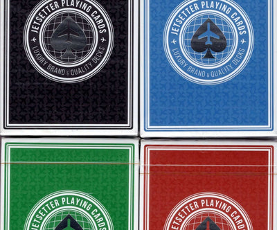 PlayingCardDecks.com-Jetsetter Playing 4 Deck Set EPCC