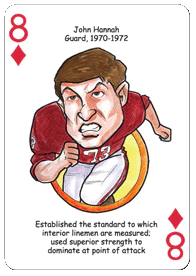 Alabama Football Heroes Playing Cards