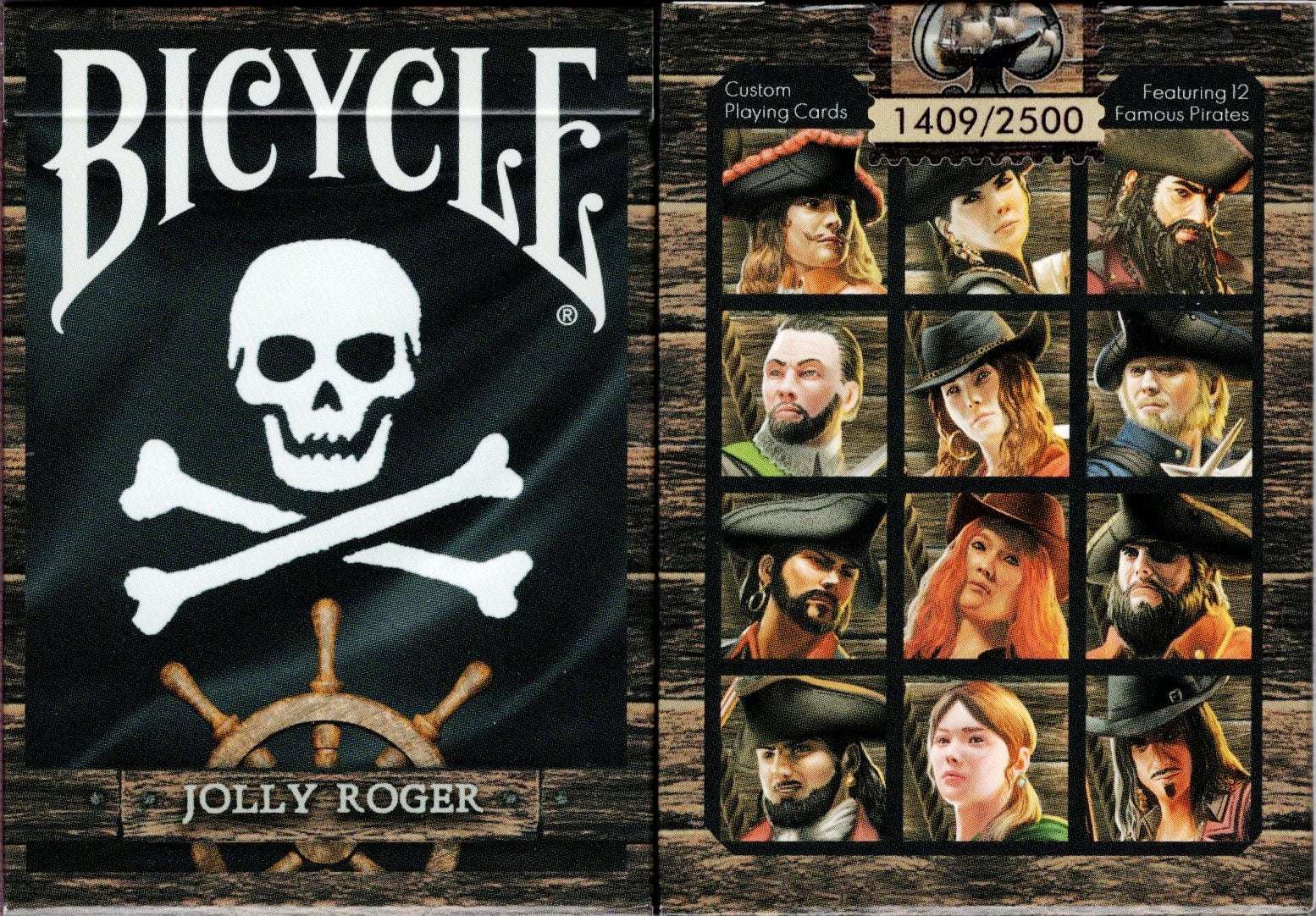 PlayingCardDecks.com-Jolly Roger Bicycle Playing Cards