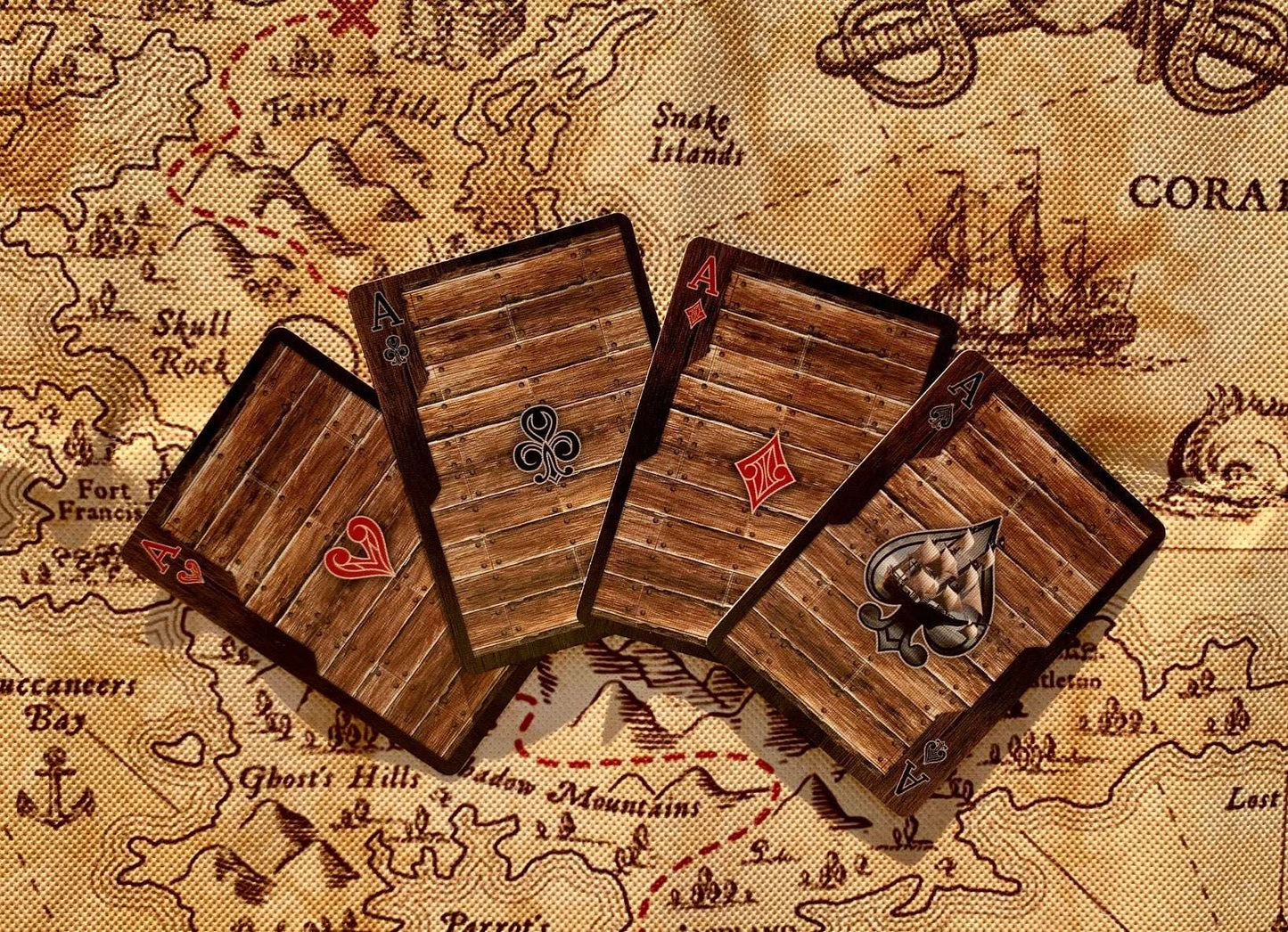 PlayingCardDecks.com-Jolly Roger Bicycle Playing Cards