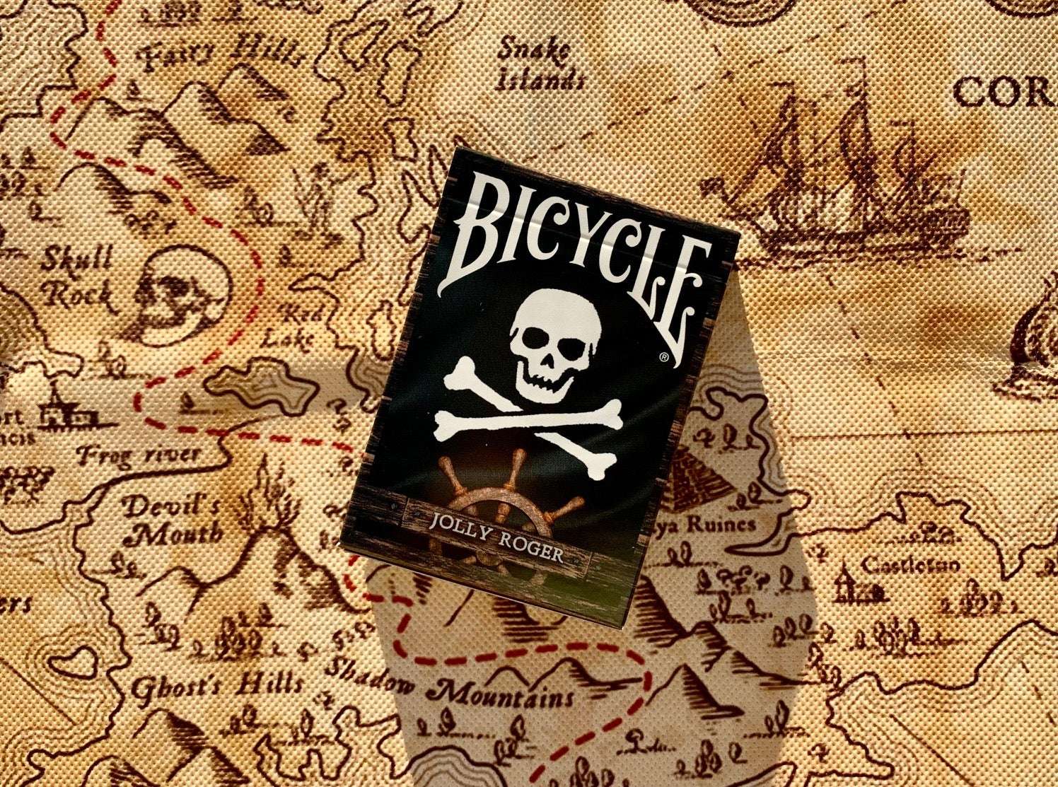 PlayingCardDecks.com-Jolly Roger Stripper Bicycle Playing Cards