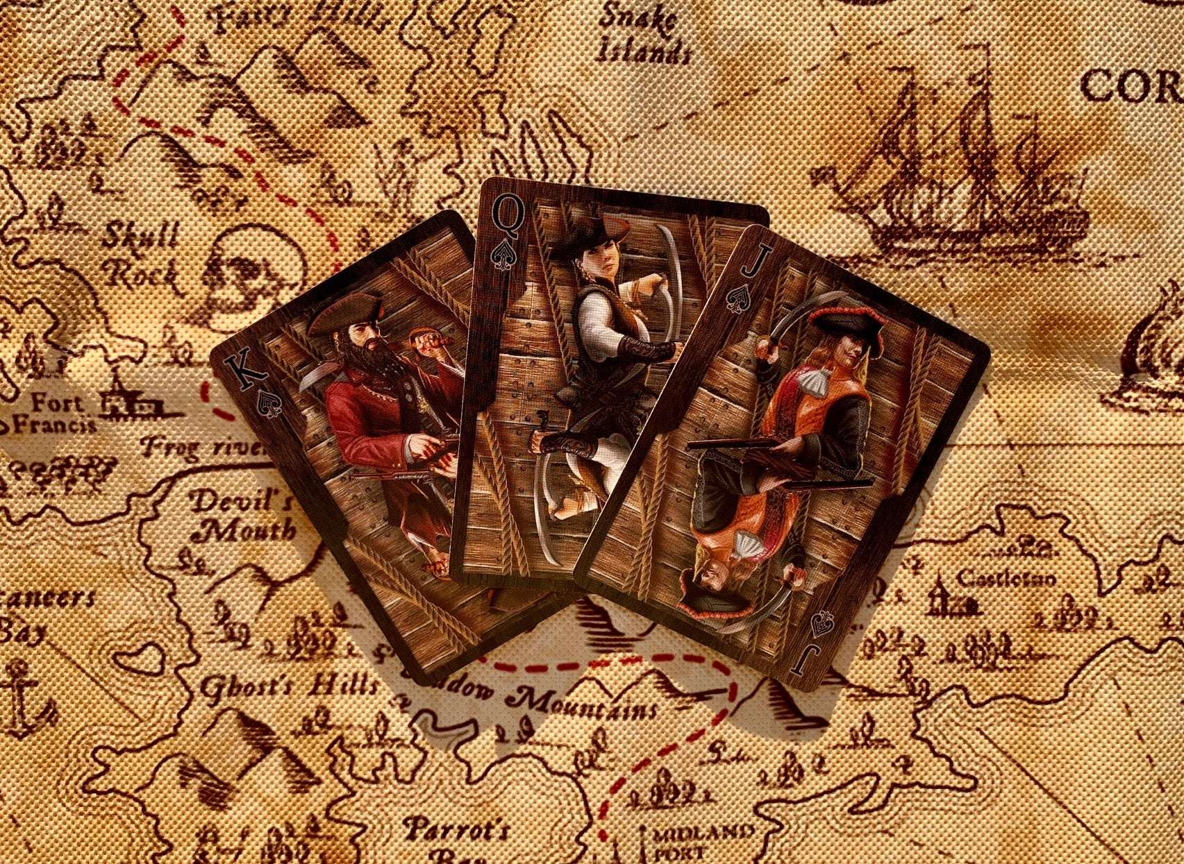 PlayingCardDecks.com-Jolly Roger Stripper Bicycle Playing Cards