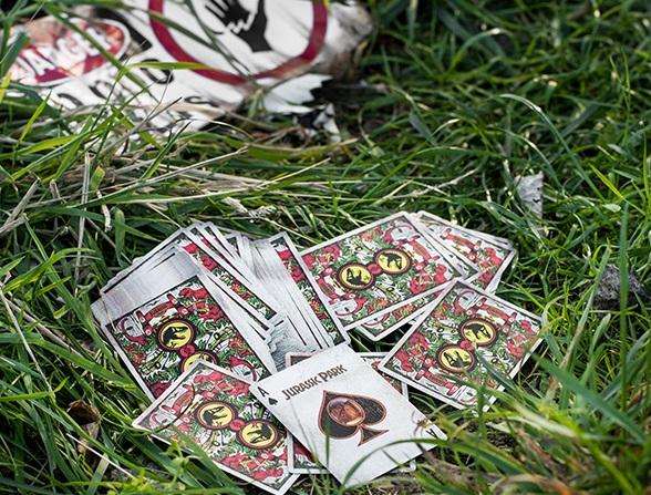 PlayingCardDecks.com-Jurassic Park Playing Cards Cartamundi