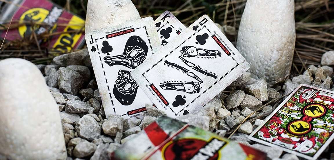PlayingCardDecks.com-Jurassic Park Playing Cards Cartamundi