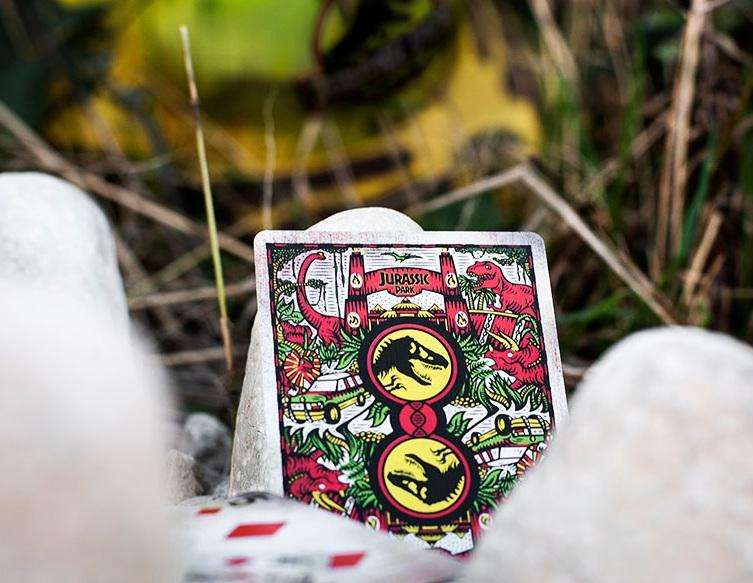 PlayingCardDecks.com-Jurassic Park Playing Cards Cartamundi