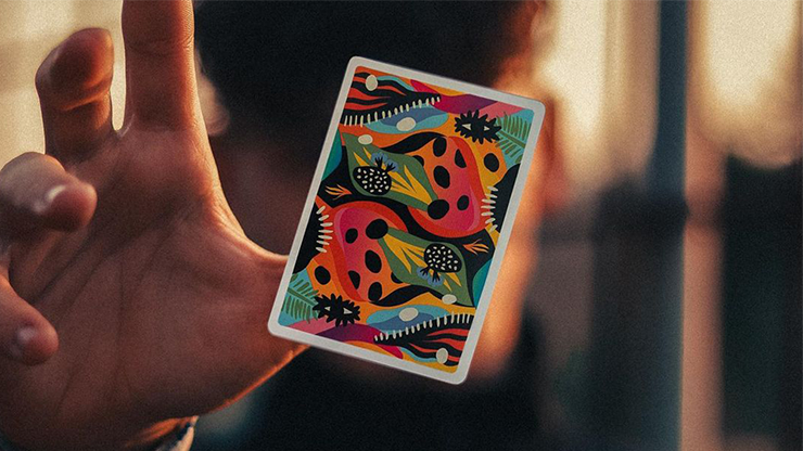PlayingCardDecks.com-Jungle 2021 Summer Collection Gilded Playing Cards USPCC