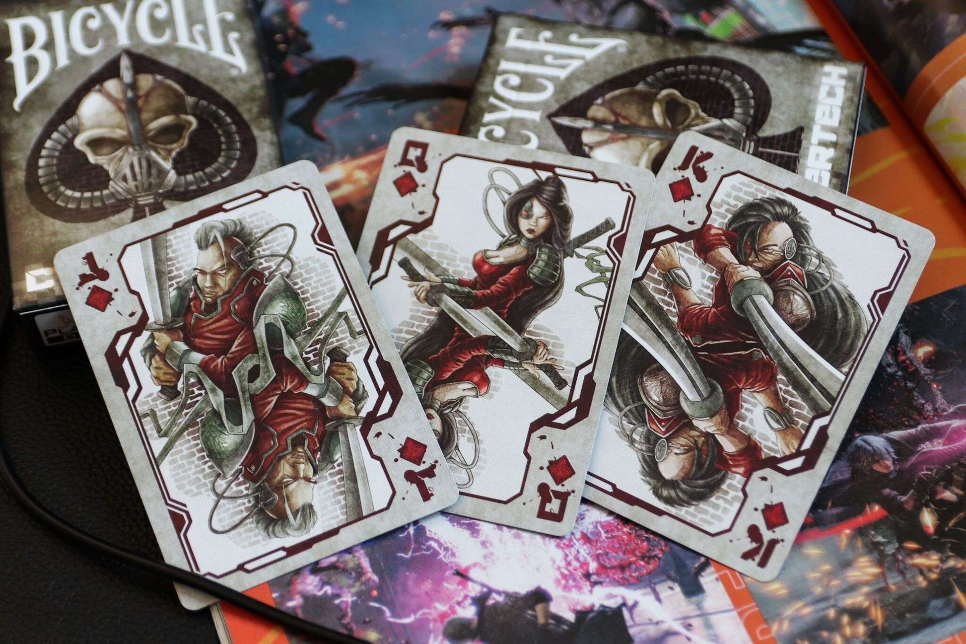 PlayingCardDecks.com-Cybertech Bicycle Playing Cards