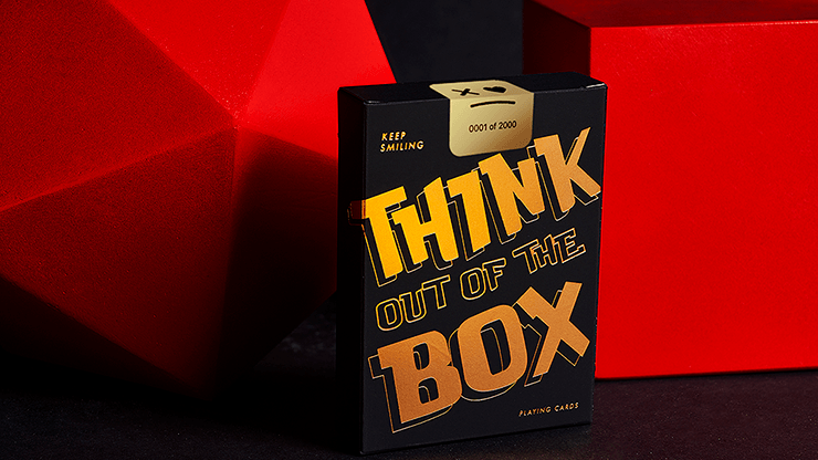 PlayingCardDecks.com-Keep Smiling Black v2 Playing Cards MPC